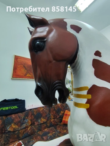 люлеещ кон от дърво, снимка 7 - Декорация за дома - 53520514