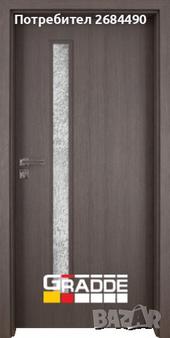 Интериорна врата Gradde Wartburg, цвят Орех Рибейра, снимка 2 - Интериорни врати - 44101471