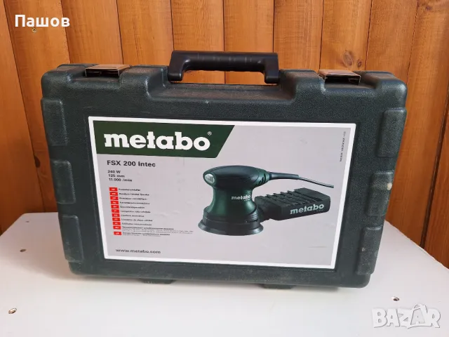 *ТОП ЦЕНА* Ексцентършлайф Метабо FSX 200 INTEC  Metabo, снимка 6 - Други инструменти - 48086377