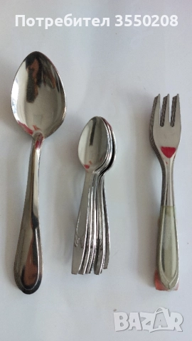 Прибори за хранене, снимка 4 - Прибори за хранене, готвене и сервиране - 52174647