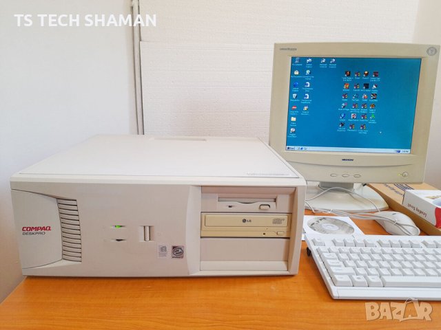 Продавам ретро компютър COMPAQ с инсталиран Windows 98 и 23класически игри., снимка 3 - Геймърски - 43472980