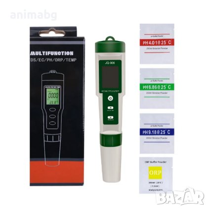 ANIMABG Многофункционален тестер за качество на водата, PH, EC, TDS, ORP, H2, снимка 8 - Друга електроника - 43824038