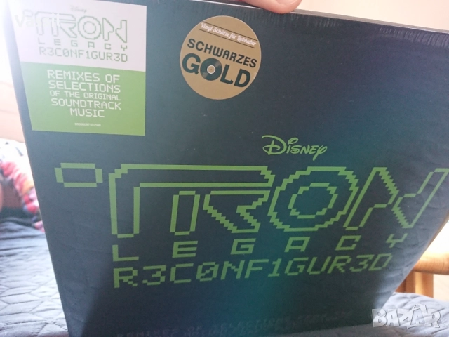 NEW 2LP TRON LEGACY - Reconfigured, DAFT PUNK, Чисто нова двойна плоча, снимка 2 - Грамофонни плочи - 51620333