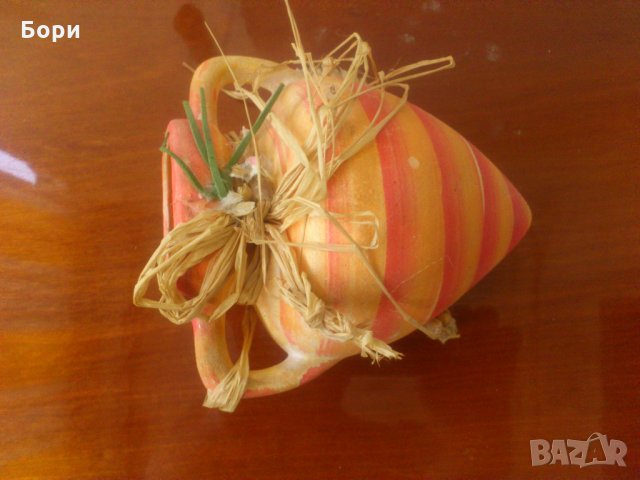 Керамична амфора сувенир, снимка 2 - Други - 28454391