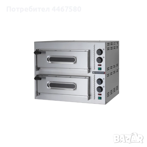 Компактна електрическа пица фурна – 1 пица Ø30/34 см, каменна плоча