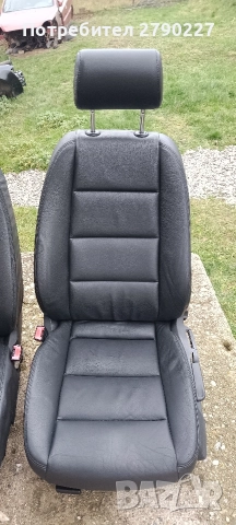 Продавам кожен салон за Audi A4 B6 с подгрев , снимка 6 - Аксесоари и консумативи - 52817889