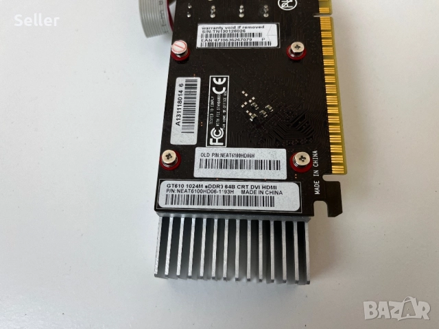 GPU nVidia GT610 1GB , снимка 4 - Видеокарти - 52905581