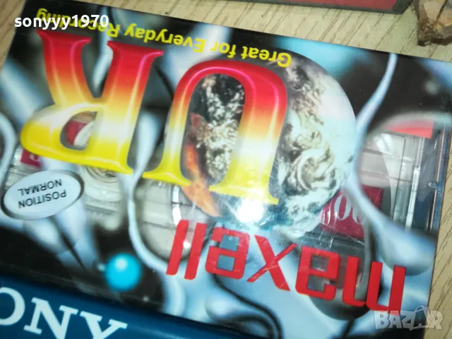 NEW TAPE TDK SONY EMTEC RAKS MAXELL-15ЛВ ЗА 1БР 1401251545, снимка 15 - Аудио касети - 48678899