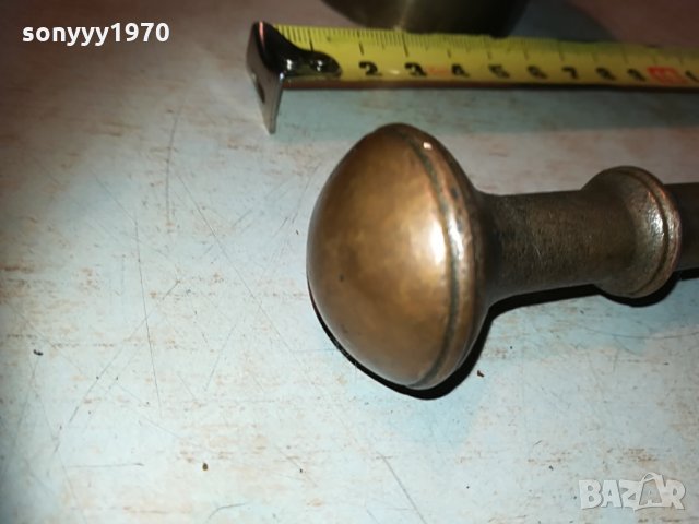 хаванче-мед/месинг внос германия 1005212050, снимка 10 - Антикварни и старинни предмети - 32830107