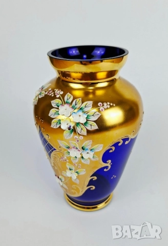 Ваза Бохемия, снимка 2 - Вази - 52091265