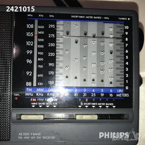 Радио Philips AE 3205, снимка 2 - Радиокасетофони, транзистори - 53045784