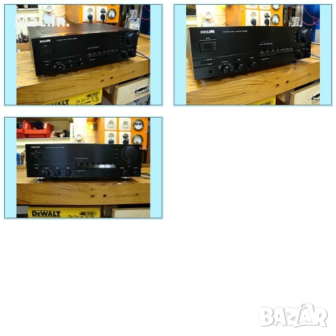 Усилвател Philips DFA 888 , снимка 2 - Ресийвъри, усилватели, смесителни пултове - 52852644