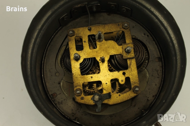 FMS Стар Немски Будилник Отлично Работещ, снимка 10 - Антикварни и старинни предмети - 51867582