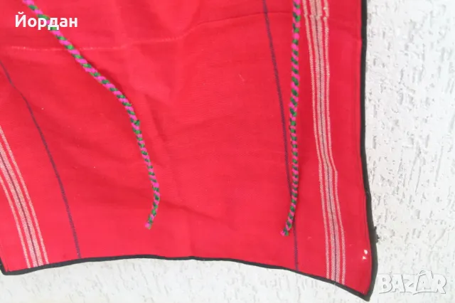 Вълнена престилка за народна носия, снимка 7 - Антикварни и старинни предмети - 50130656