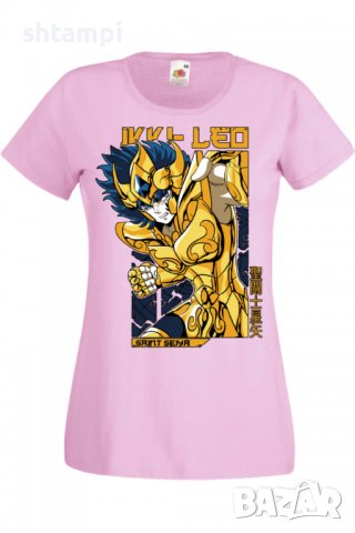 Дамска тениска Saint Seiya Leo Aiolia 01,Анимация,игра,Празник,Повод., снимка 10 - Тениски - 38074501