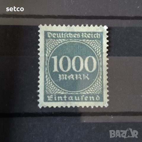 Германия Райх 1922 - 1923 г. Нови марки, снимка 1 - Филателия - 43921609