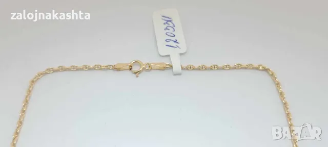 Нов -Златен синджир-1,74гр/14кр, снимка 6 - Колиета, медальони, синджири - 47279068