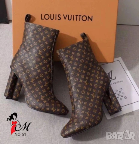 дамски боти Louis Vuitton 