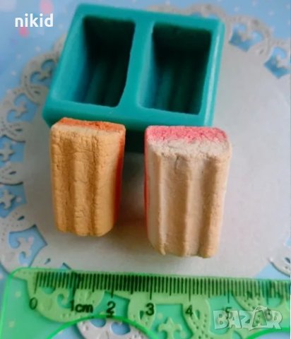 маршмелоу силиконов молд форма фондан шоколад гипс смола декор, снимка 2 - Форми - 32460322