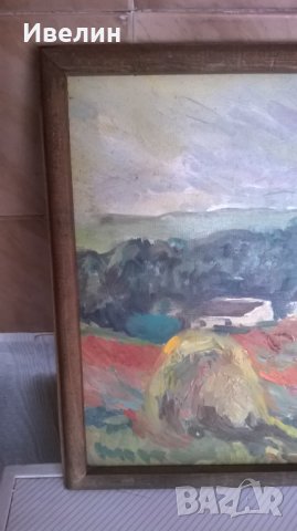 картина-селски пейзаж, снимка 2 - Картини - 28040411