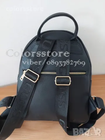 Черна раница Guess SG406, снимка 4 - Раници - 36440104