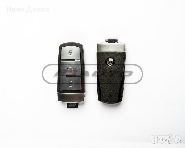 Кутийка за ключ с 3 бутона на VW Passat B6 / B7 / CC / ваг / пасат, снимка 2 - Аксесоари и консумативи - 32291486