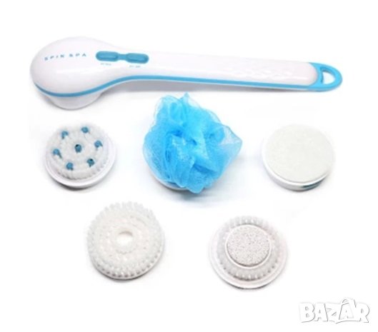 Водоустойчива Spin Spa въртяща се душ четка за тяло, снимка 4 - Други стоки за дома - 33409355