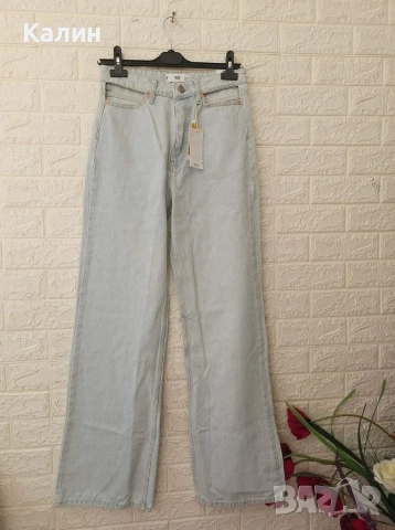 Дамски дънки Mango с висока талия - 39 лв. , снимка 6 - Дънки - 52791718