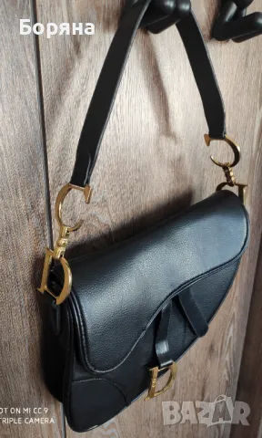 Christian Dior чанта естествена кожа , снимка 5 - Чанти - 48848198
