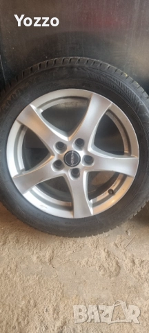 Джанти с гуми M+S Borbet 205 55 r16, снимка 2 - Гуми и джанти - 52008268