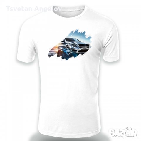Мъжка тениска Mercedes 2 , снимка 4 - Тениски - 32617409
