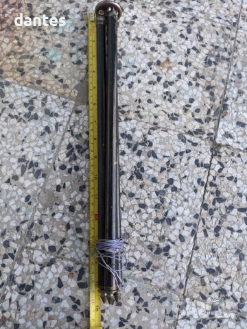 120см Фото триножник стар метален сгъваем, снимка 4 - Други ценни предмети - 36854347