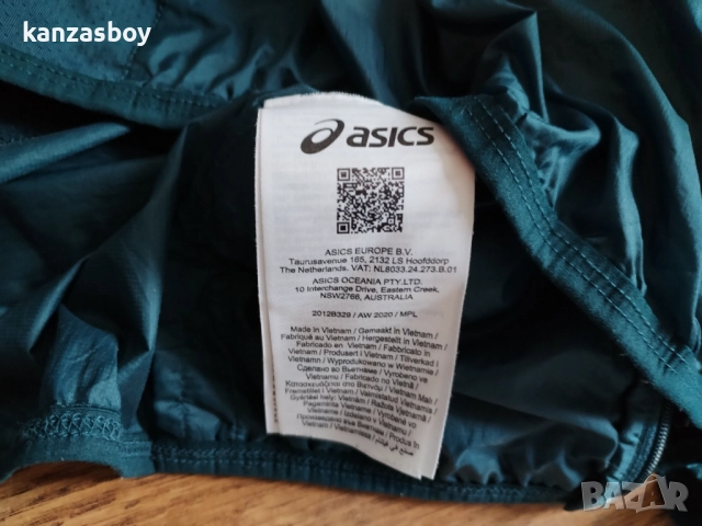 Asics New Strong Jkt - страхотна дамска ветровка КАТО НОВА С, снимка 7 - Спортни екипи - 52013000