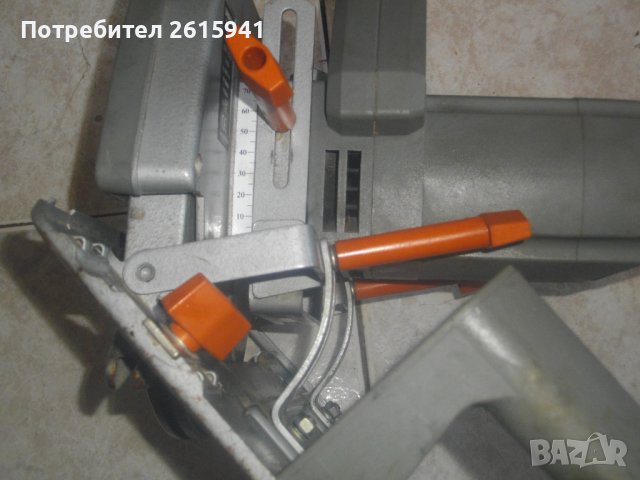 1300 Вата-ф200мм-Реже 70 мм Дърво-UNIROPA KS1-70-Made in LATVIA-Ръчен Циркуляр-Профи-Почти Нов-7,0кг, снимка 17 - Други инструменти - 43265508