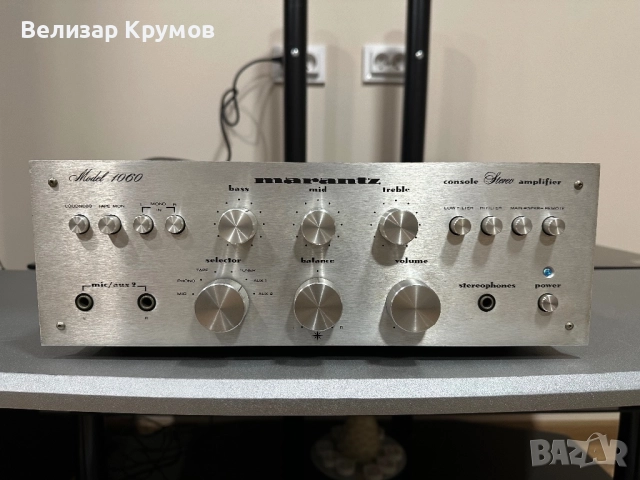 Усилвател Marantz 1060, снимка 3 - Ресийвъри, усилватели, смесителни пултове - 52827809