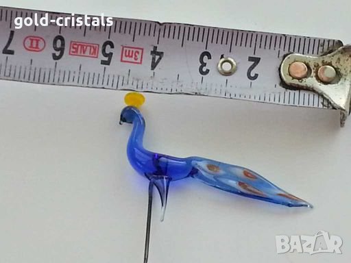 Стъклена брошка мурано , снимка 3 - Антикварни и старинни предмети - 28485783