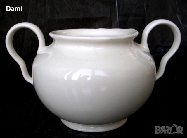 Кашпа ваза гърне купа български порцелан Изида Елин Пелин