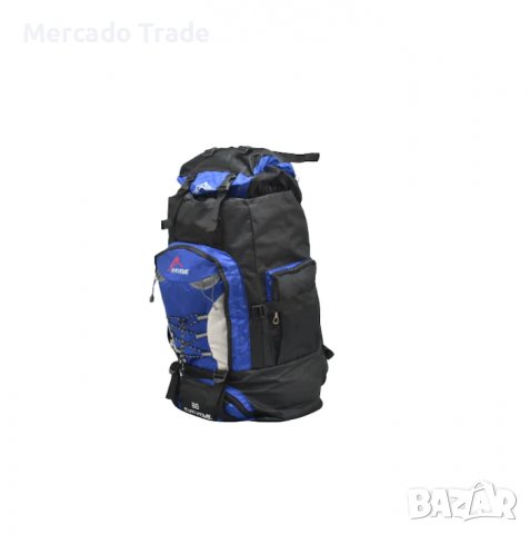 Туристическа раница Mercado Trade, Текстил, 80 л., 22026, Син, снимка 3 - Спортна екипировка - 37983447