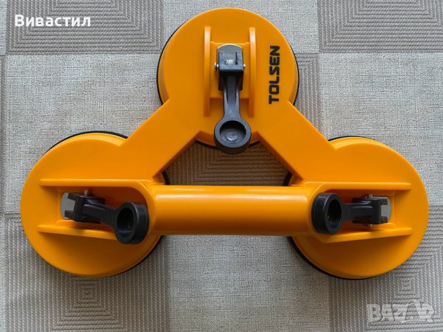 Вкуум лапи Veribor за носене на стъкла,плочки,плоскости и други материали., снимка 4 - Други машини и части - 16327188