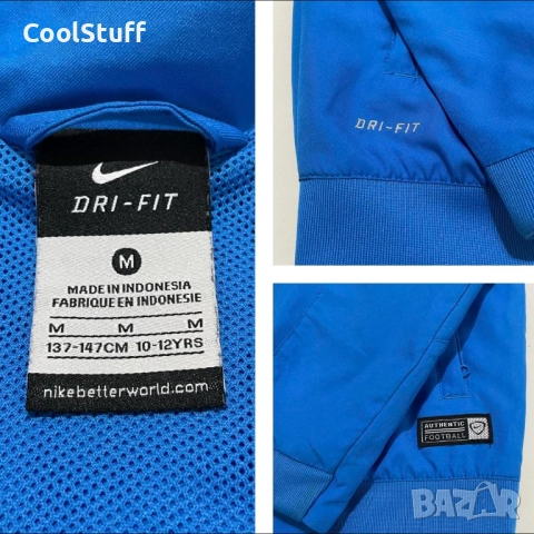 Детско Спортно Горнище Nike Barcelona Размер 10-12 Години, снимка 2 - Детски анцузи и суичери - 52655614