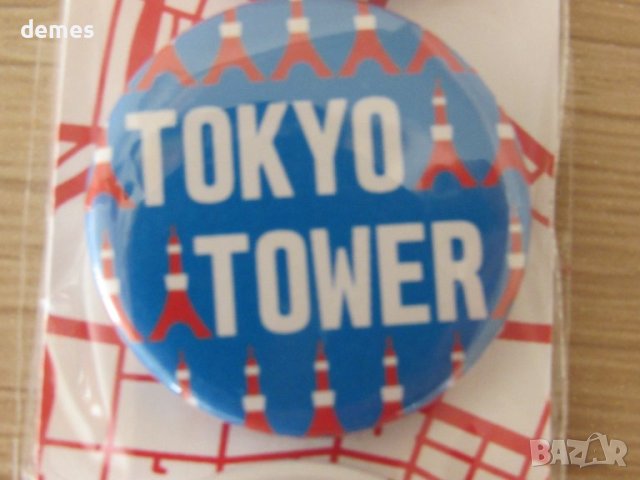 Сет от 3 значки от Tokyo Tower, Япония, снимка 7 - Колекции - 43259360