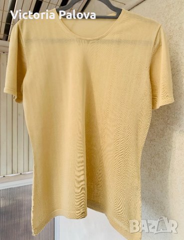Копринена тениска/блуза, снимка 5 - Корсети, бюстиета, топове - 39847117