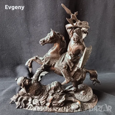 Бронзова  Скулптура от 18 век, снимка 8 - Антикварни и старинни предмети - 48930365