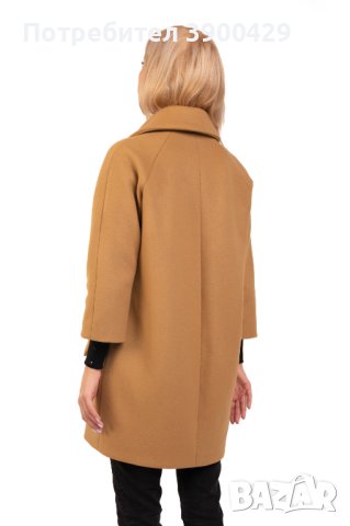 Дамско Палто Helsinki - Кафяво, снимка 3 - Палта, манта - 43069061