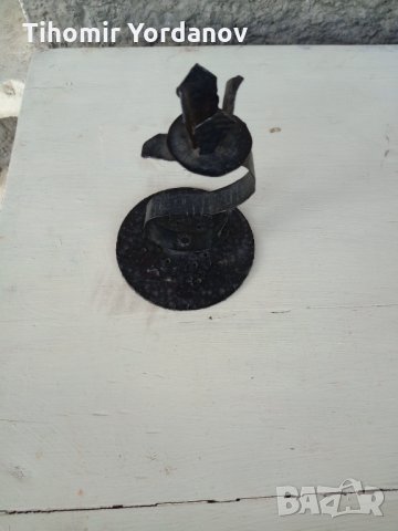 Свещник от ковано желязо, снимка 6 - Декорация за дома - 32877868