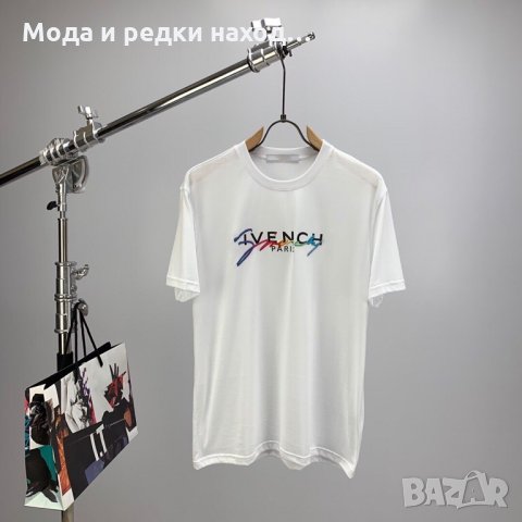 Тениска Givenchy Embroidered White XL 2XL, снимка 4 - Тениски - 34941994