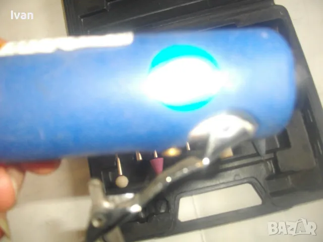 НОВ БЕЛГИЙСКИ ПНЕВМАТИЧЕН ПРАВ ШЛАЙФ ЗАХВАТ ф6 мм ПЪЛЕН КОМПЛЕКТ 12 ЧАСТИ VOS, снимка 11 - Други инструменти - 49327803