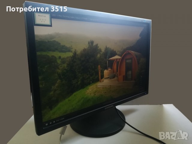 Монитор 24.1" Samsung 2443BW, снимка 4 - Монитори - 38513130