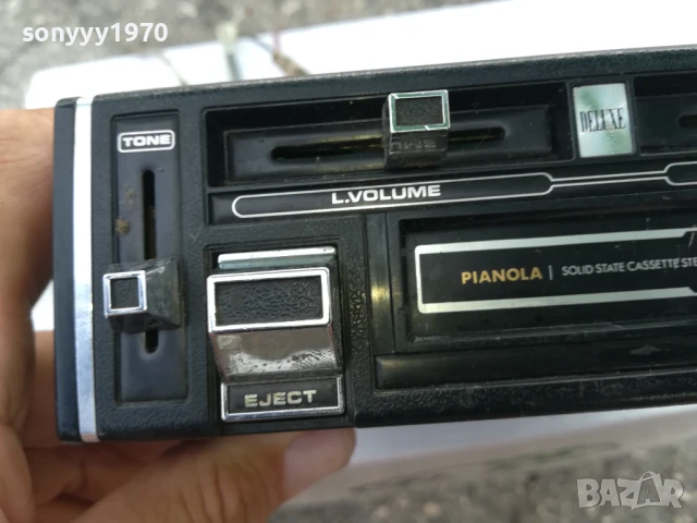 PIANOLA SC-3010 CAR STEREO DECK/AMPLIFIER 12V MADE IN JAPAN 0706251906, снимка 7 - Ресийвъри, усилватели, смесителни пултове - 50585780