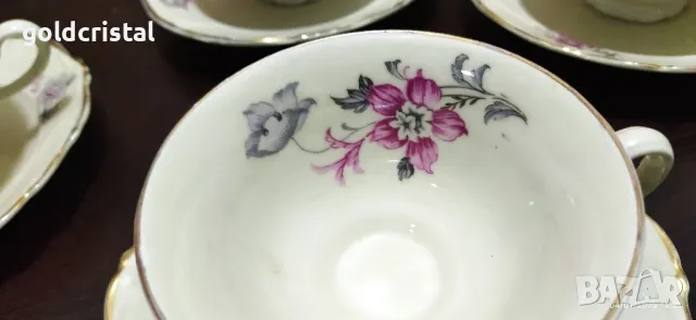 Стар немски порцелан чаши за чай кафе , снимка 16 - Антикварни и старинни предмети - 48552829
